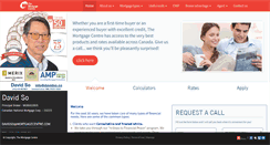 Desktop Screenshot of mississaugamortgagecentre.com